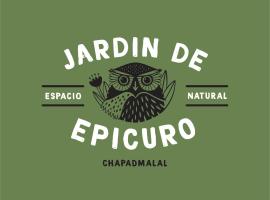Jardin de Epicuro, capsule hotel in Colonia Chapadmalal