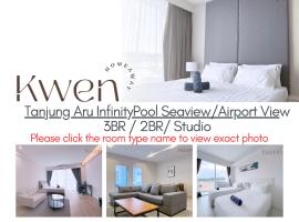 KWEN Suites-Tanjung Aru InfinityPool Seaview/Airport View, apartment in Kota Kinabalu