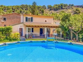 Can Freixa, fantástica villa con piscina, апартамент в Солер