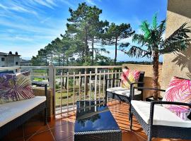 Apartamento con vistas en Pedras Negras, alojamento na praia em Pontevedra