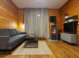 finská roubenka pro hosty