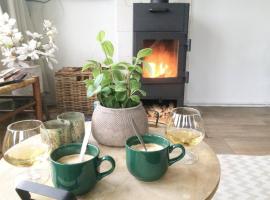 Natuurhuisje Veluwe met houtkachel en pizzaoven, hotel na pláži v destinácii Ermelo