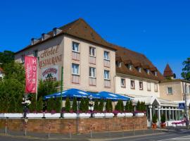 Hotel Schäffer - Steakhouse Andeo, hotell med parkeringsplass i Gemünden