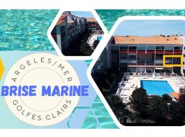 La Brise Marine ~ 300m mer~Piscine~Clim~Wifi~Calme, spa hotel in Argelès-sur-Mer