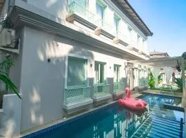 Barcelona Villas at Love Story Siolim- 3BHK Private Pool Villas