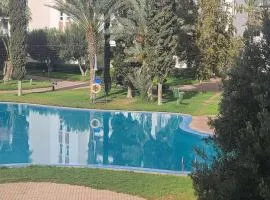 Agadir Marina vue piscine