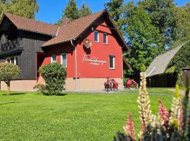 Ferienwohnungen im Landhaus, селска къща в Бург