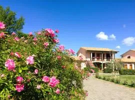 ISA - Residence with swimming pool in Sorano, apartments with air conditioning and private outdoor area