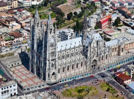 Departamento junto a la Basílica Voto Nacional - Quito
