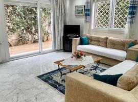 Étage de Villa avec jardin, près de l'aireport et parking privé