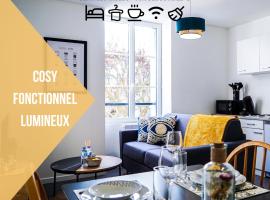 Le Petit Marin • Cosy • Netflix & Wifi • Proche Centre-Ville, appartement in Châteauroux