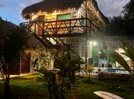 Sea la vie casita, boende vid stranden i Las Peñitas