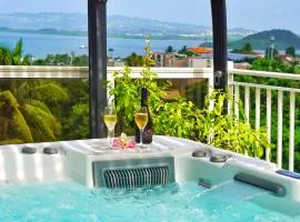 Villa Sweet Caraïbes, vue mer, jacuzzi