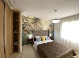 2 Bedroom APT next to Casanearshore sidi maarouf，卡薩布蘭卡的便宜飯店
