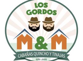 Cabañas Los Gordos M y M、Iltaのカントリーハウス