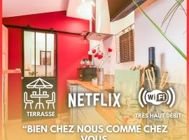 Paris-Zénith-bienvenue-terrasse-Netflix, apartman u gradu 'Pantin'