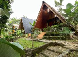 Green Forest Tangkahan、Tangkahanのグランピング施設