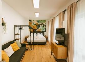 Staylight City-Loft, privater Parkplatz, Nähe zur Messe und der City, Premium Appartements, alojamiento en Hannover