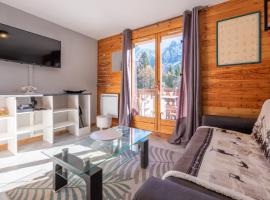 Studio Near Lac Des Chavants Superb View, hotel with parking in Les Houches
