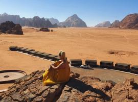 Rum Under The Stars Camp, cabaña o casa de campo en Wadi Rum