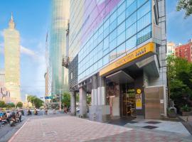 CHECK inn Taipei Xinyi, hotell i Xinyi District, Taipei