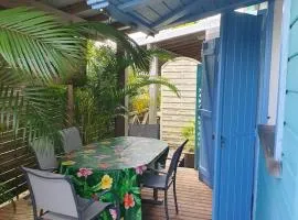 Bungalows MALUEVA 1 chambre et 1 mezzanine à 5min de la plage de la Caravelle
