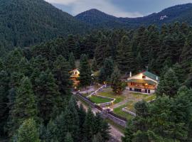Dandy on the hill Chalet Artemis - Fir Forest - Jeep & Nature Lovers, hotell i Eptalofos