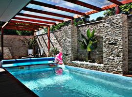 Willa Exotic kryty basen, hotel u gradu Leba