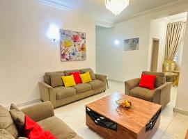 Exotic 2 BR Apartment at Wuye, Abuja - Wifi,Netflix，阿布賈阿布賈魔術島附近的飯店