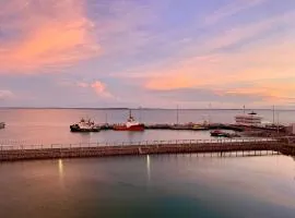 Peary Overlooking The Harbour at Darwin Waterfront