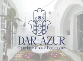 Dar Azur Hammamet Guest House、ハンマメットのB&B
