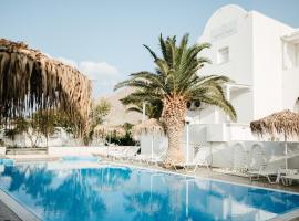 Aspro Phos Santorini Hotel، فندق في بيريسا