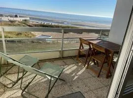Beau studio, vue exceptionnelle Mer-Dune, Hardelot proche Touquet Paris Plage