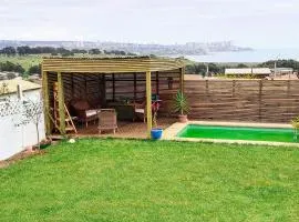 Cabaña Soñada con vista al mar