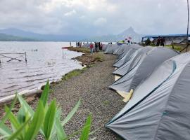 Pawna lake Camping Lonavala, campsite in Kolvan