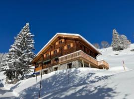 Sunnehuesli, hotell i nærheten av Sesselbahn Seblengrat i Braunwald