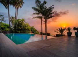 Villa de lujo con piscina y vistas al mar, hotel v destinaci Tacoronte
