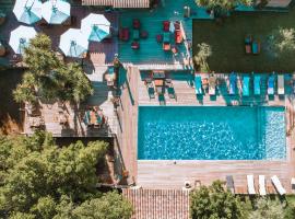 Le Maquis Plage Corse, luxusní kemp v destinaci Poggio-Mezzana