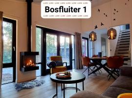 Bosfluiter, cabaña o casa de campo en Halle