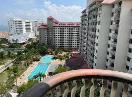 12pax Seaside Homestay Port Dickson 3R3B,Wifi,Beach,Pool,BBQ