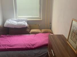 Lovely room for 2 persons in 3 room flat, lavprishotell i Košice