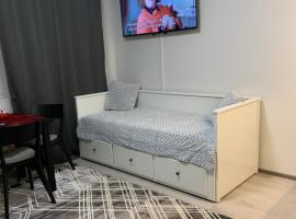 Yksiö keskustassa saunalla