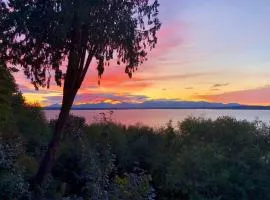 Romantic Spacious Suite with Salish Sea & Mountain Views at Seattle Luxury Estate