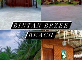 Bintan Brzee Beach in Bintan Island - Bungalow 1, hotel with parking in Berakit