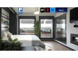 Atico Lujo Costa Vasca Bilbaoterraza mar jacuzi
