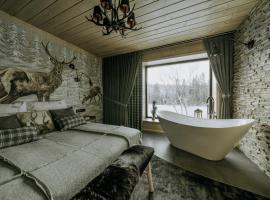 Luxury Chalet Kajmer, ski resort in Jurgów