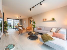 NIEUW De Grenspaal NOORD 6P - 3SLPK 5 min Maastricht - SAUNA - LAADPAAL, casa en Riemst