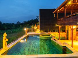 The Pyramid Ubud River Villas, hotel v destinaci Gianyar