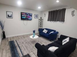 Family-Friendly, NETFLIX, Cozy Comfy 2 bed room basement suite,sleeps 5, departamento en Edmonton