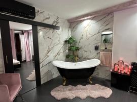 산트 카를레스 데 라 라피타에 위치한 비치 호텔 Habitación LUXURY LOVE